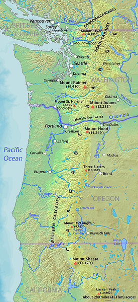 Washington state Cascades Region