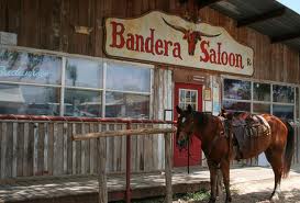  Texas Hill country Bandera cowboy saloon