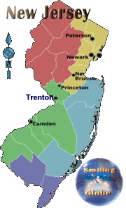 New Jersey region map
