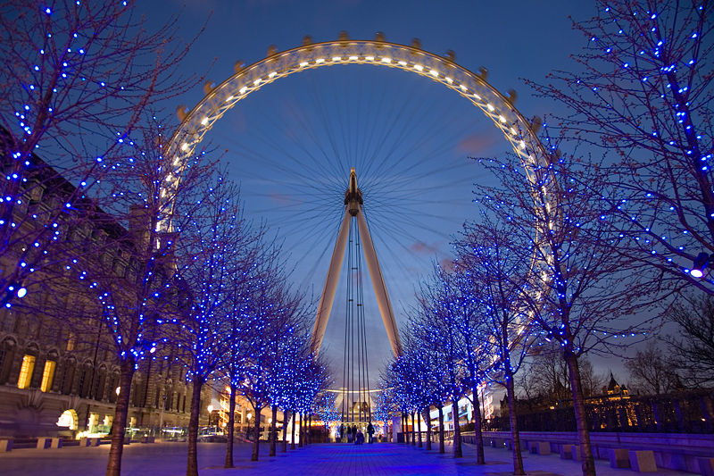 the London Eye Greater London UK
